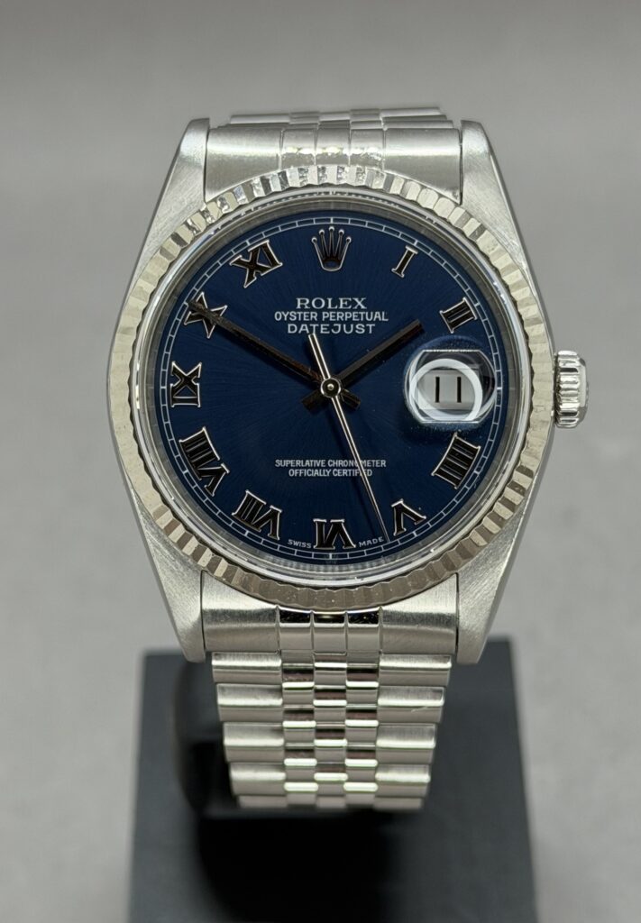 Datejust 36mm Blå skive