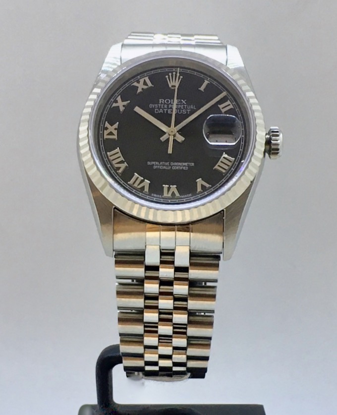Datejust 36 Blå skive