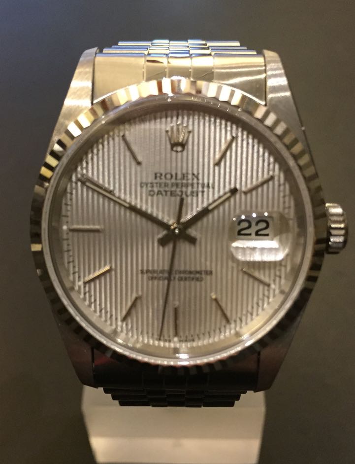 Rolex 36 mm  Datejust Curtain Dial