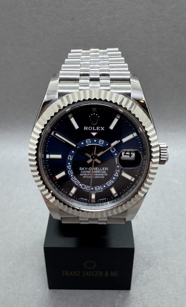 Sky Dweller Blå Skive jubilee lænke.