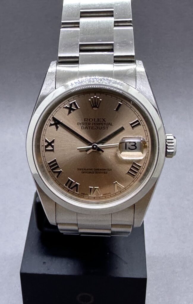 Datejust 36 mm Salmon dial.