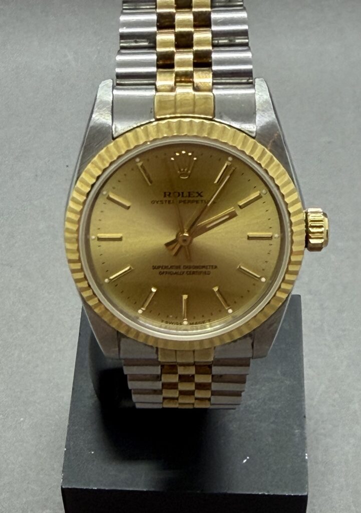 Oyster Perpetual  31 mm guld/stål