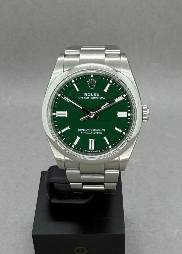 Rolex Oyster 36 NY Model Grøn skive